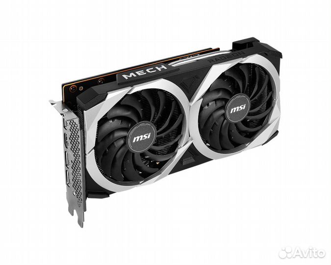 MSI AMD Radeon RX 6600 8 гб Mech 2x гарантия торг