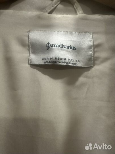 Куртка stradivarius экокожа