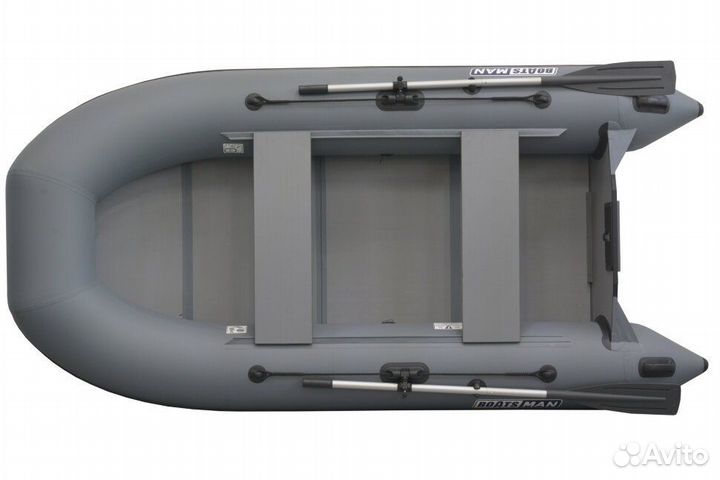 Лодка Boatsman BT300, серо-синий