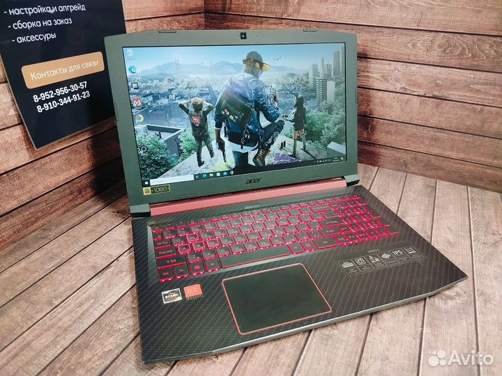 Acer Nitro Ryzen 5/ AMD RX5600x/ 16Gb Ram/ SSD+HDD