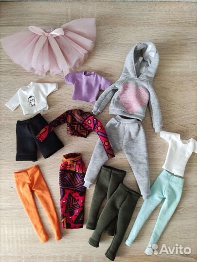 Одежда для кукол барби аутфит кукольные наряды