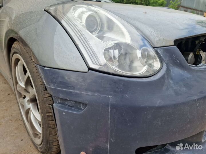 Тюнинг передний бампер infiniti G35 coupe