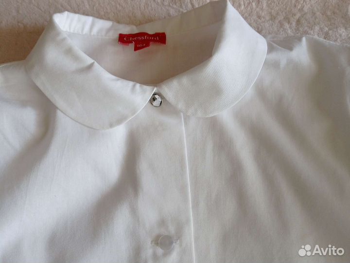 Блузка белая для девочек