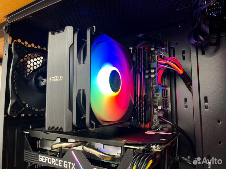 Игровой пк intel core i3 12100/ gtx 1660 super