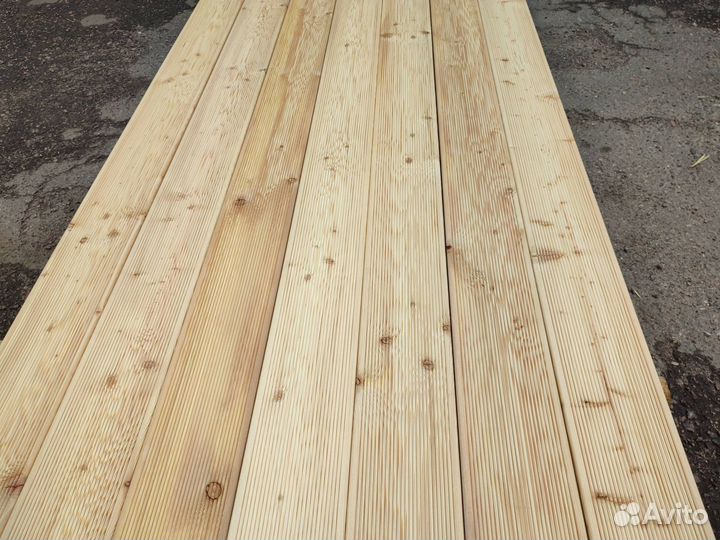 Террасная доска из лиственницы 28х140х3600 сорт ав
