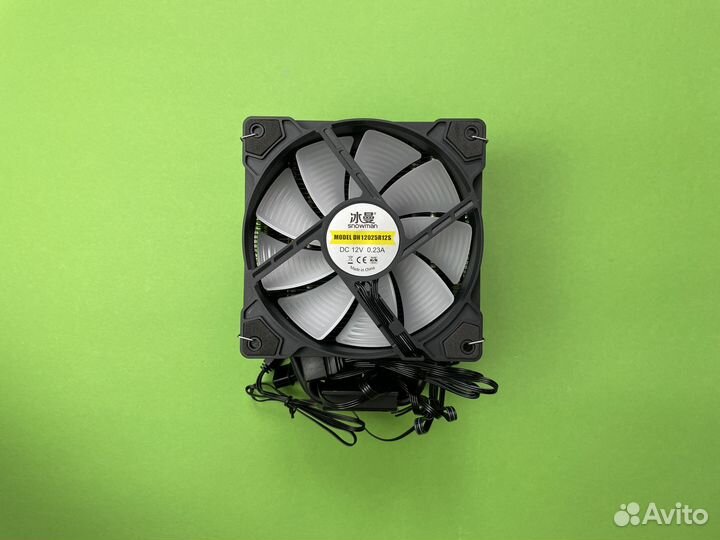 Кулер Башенный snowman 220W с подсветкой