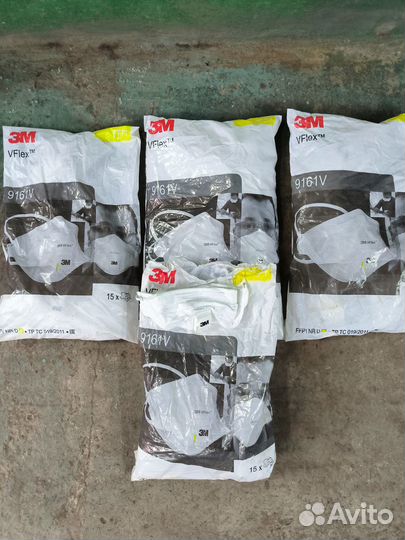 Респиратор 3М VFlex 9161V / FFP1 с клапаном выдо