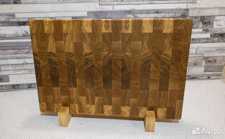 Доска разделочная торцевая дуб от