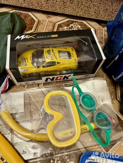 Вещи, игрушки на мальчика пакетом