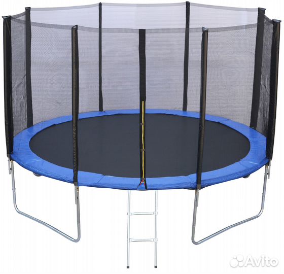 Батут с защитной сеткой 366 см до 150 кг