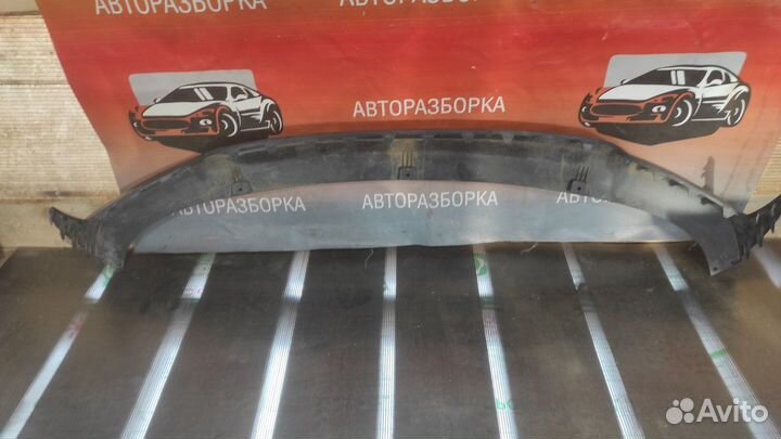 Накладка бампера заднего солярис 2 дорест седан