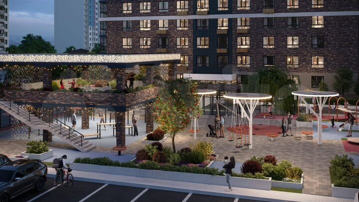 3-к. квартира, 88,2 м², 22/25 эт.