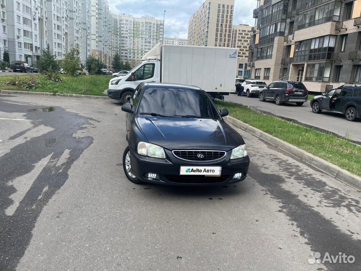 Hyundai Accent 1.5 МТ, 2006, 198 000 км