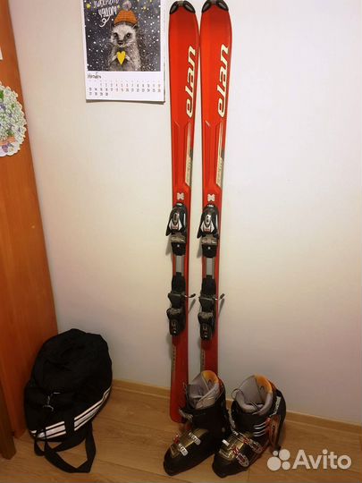 Горные лыжи + ботинки. Стартовый комплект