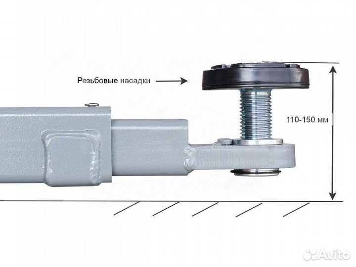 Подъемник автомобильный Nordberg N4121H-4T