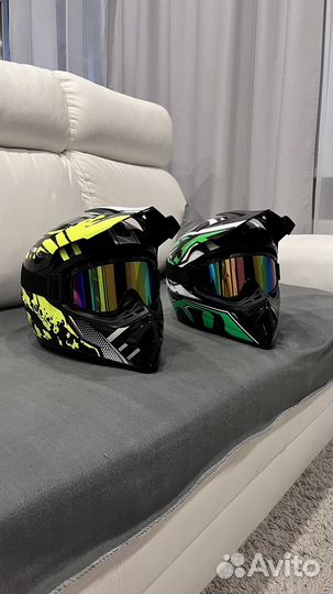 Мотошлем новый