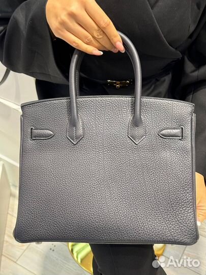 Сумка Hermes Birkin 30 с прожилками