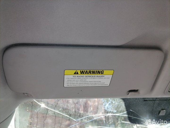 Козырек солнцезащитный Kia Ceed 1 2011