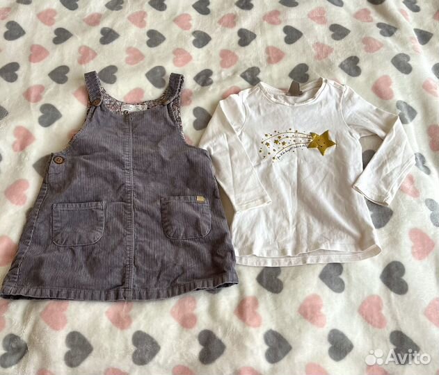 Комплект сарафан и кофточка 98 размер
