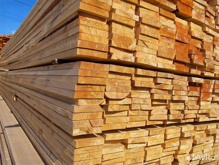 Доска обрезная строительная 50х100