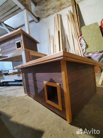 Зимний домик для кошек