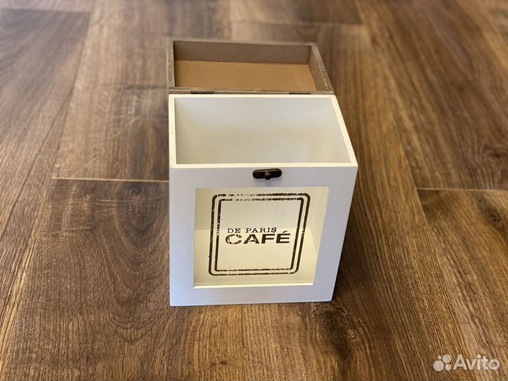 Ящик интерьерный для хранения чая, кофе и тд