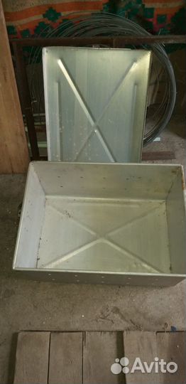 Контейнер алюминиевый с крышкой