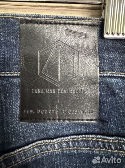 Мужские джинсы zara eur 40