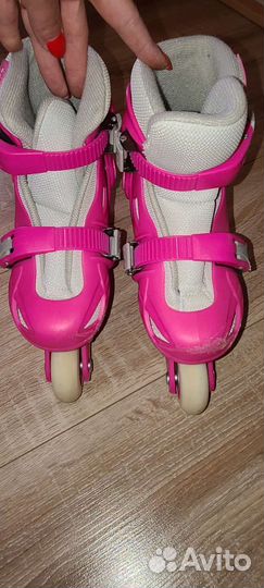 Ролики детские (28-31р) +шлем