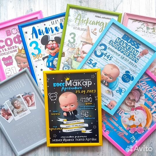 Метрика для девочки