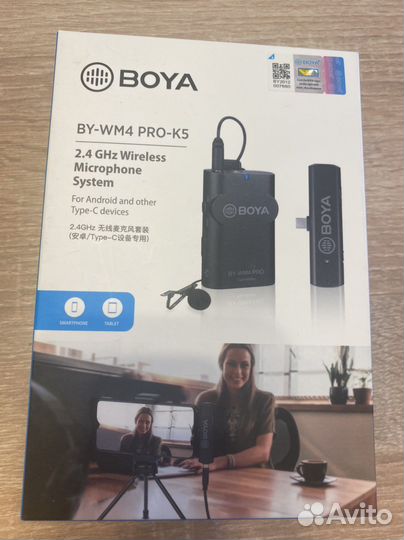 Беспроводной микрофон Boya WM4 PRO K5
