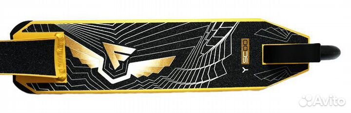 Самокат трюковый Y-scoo FLY 120 mm bronzat