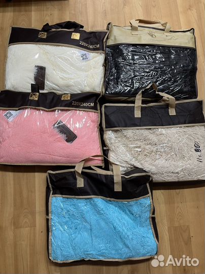 Плед Кубик и Травка