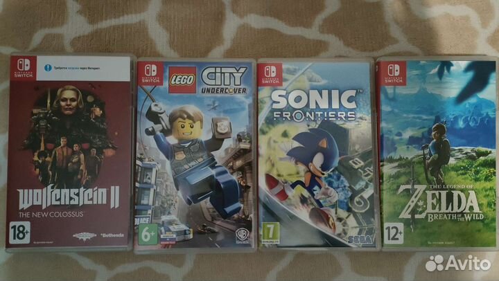 Игры на Nintendo switch