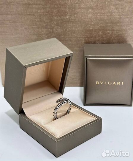 Кольцо bvlgari serpenti