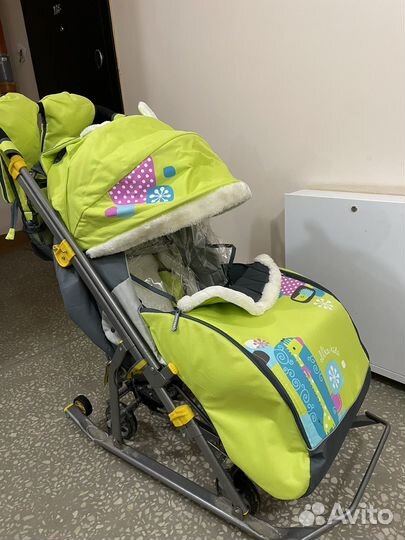 Коляска санки