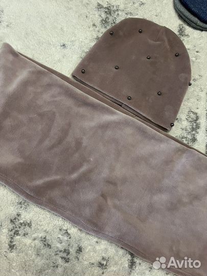 Комплект шапка со снудом