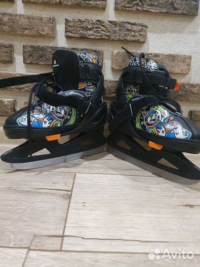 Коньки детские раздвижные 31 36