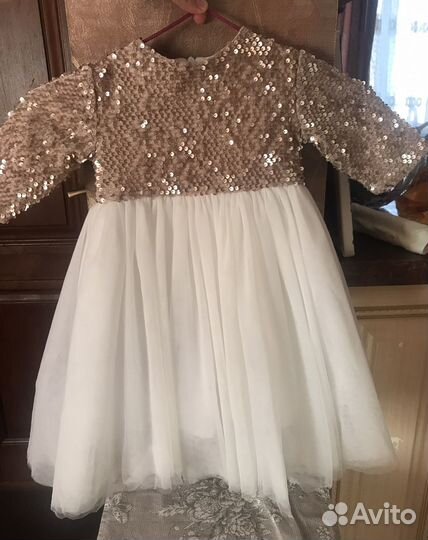 Платье для девочки 86