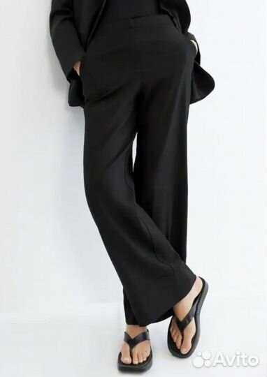 Брюки Zarina 50 вискоза+лен