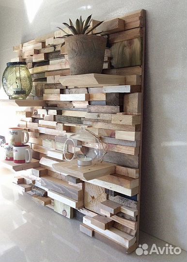 Деревянное панно