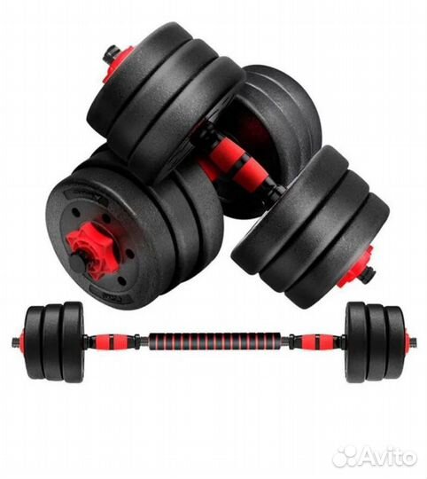 Гантель разборная