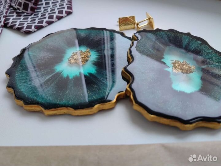 Подстаканник из эпоксидной смолы