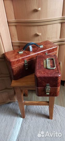 Большой Бакелитовый ящик эпохи СССР+ящик средний