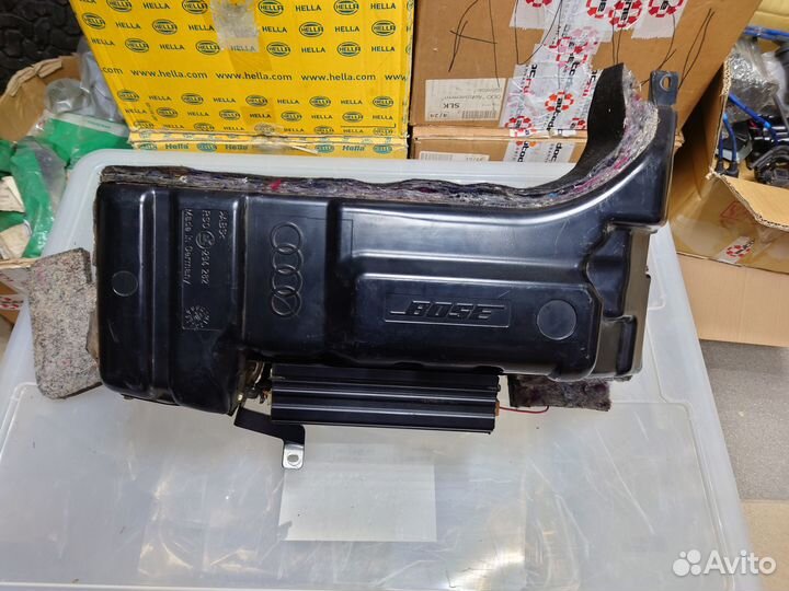 Сабвуфер и усилитель Bose Audi a6 allroad c5