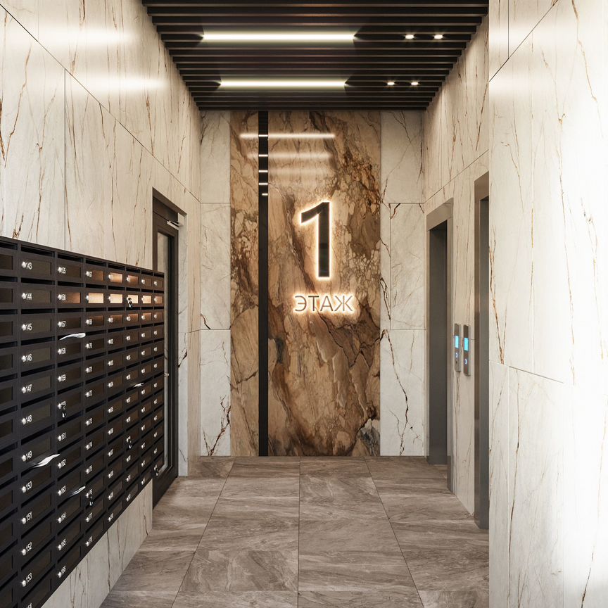 2-к. квартира, 56 м², 2/18 эт.