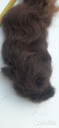 Волосы натуральные срез 40см
