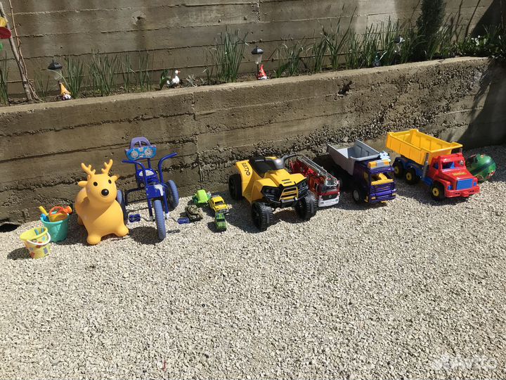 Детские машинки игрушки большие