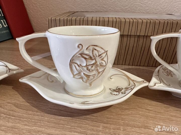 Чайный кофейный сервиз elina