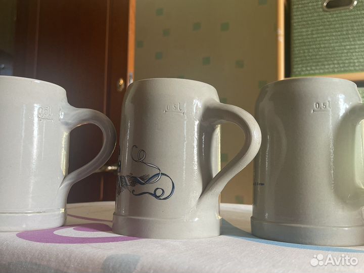 Кружка пивная керамика